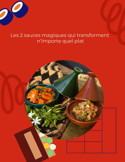 EBOOK : 2 sauces magique qui transforme n'importe que plat