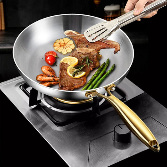 Poele inox |diamètre 28 cm