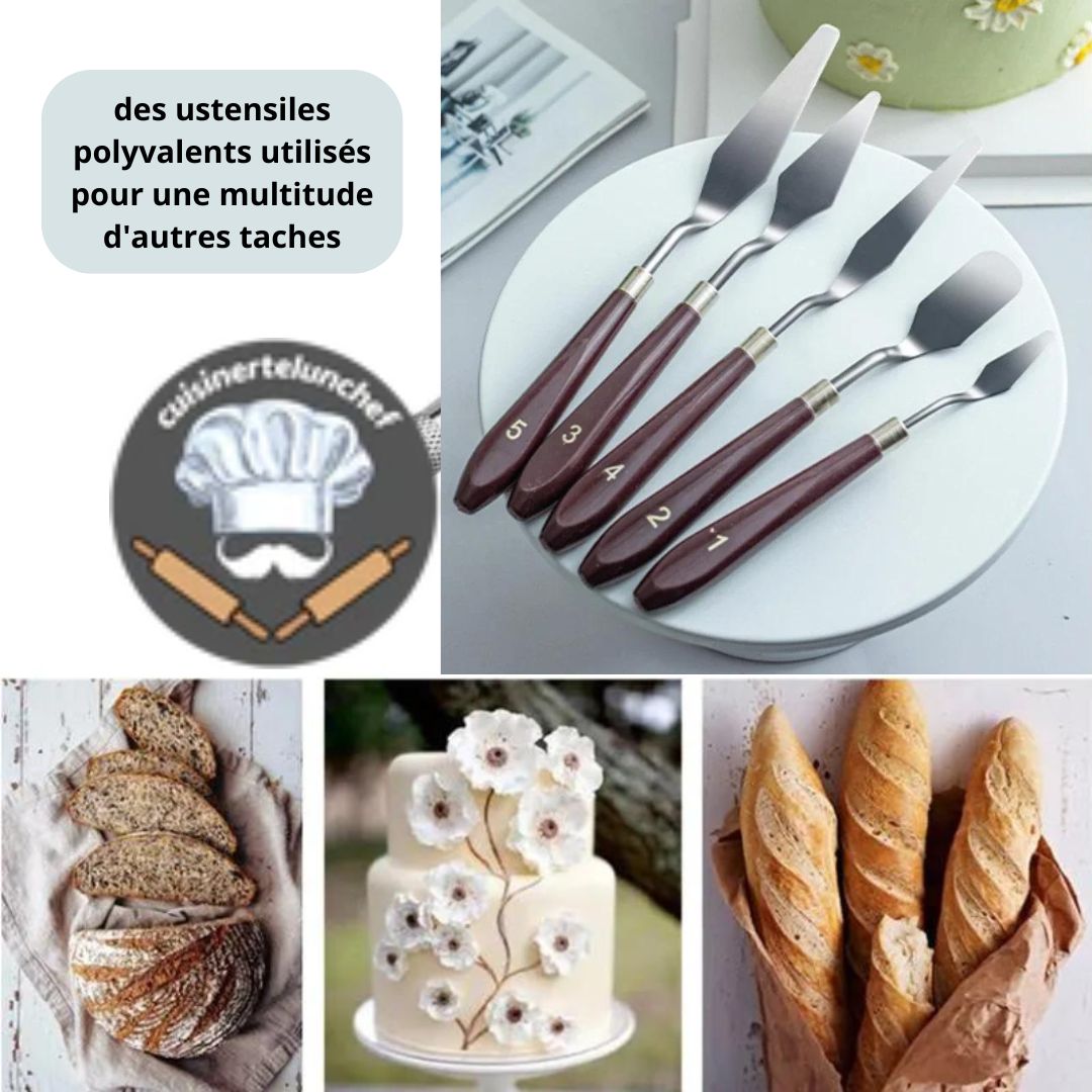 SPATULE CUISINE |couteaux-sculpteur™.polyvalents