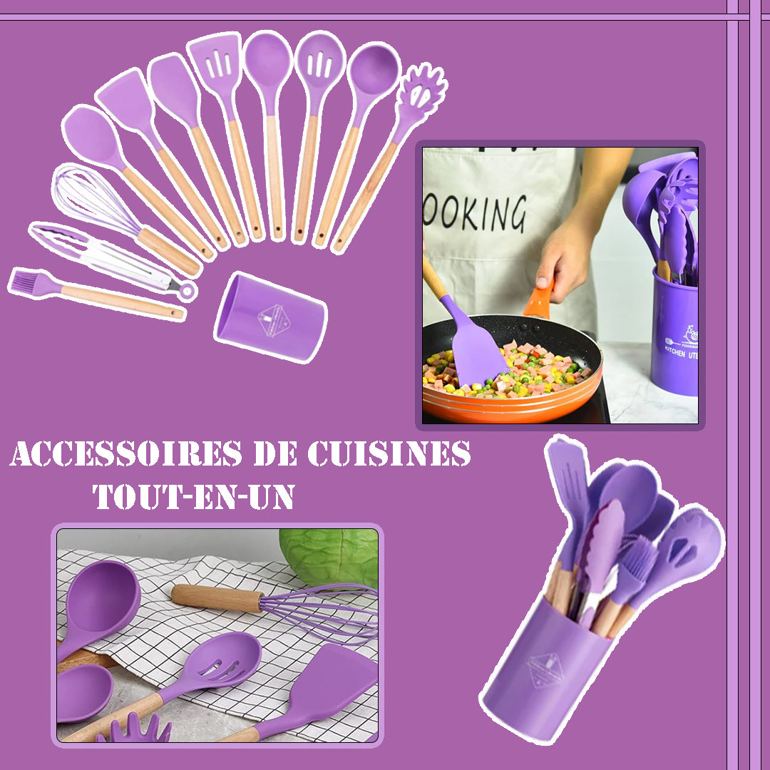SPATULE CUISINE (rose-violet) |foodeasy™