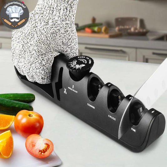 Affuteur de couteau |tranchant - net™ - cuisinertelunchef