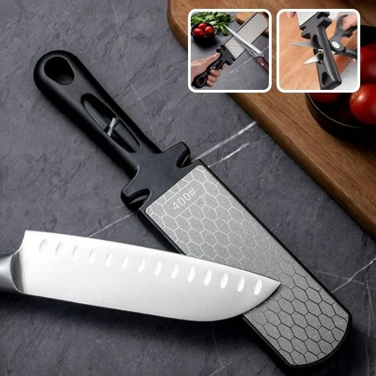 Aiguiseur couteau diamant professionnel, compatible couteaux européens et japonais