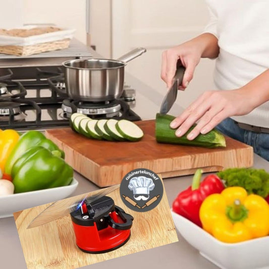 aiguiseur couteau à ventouse™ (1+1gratuit) - cuisinertelunchef