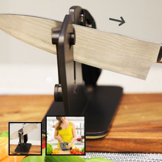 Aiguiseur couteau angle réglable, personnalisez l'angle pour un fil rasoir optimal