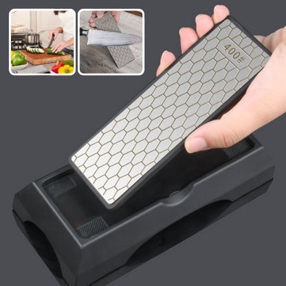 Aiguiseur couteau antidérapant compact, facile à ranger dans un tiroir de cuisine