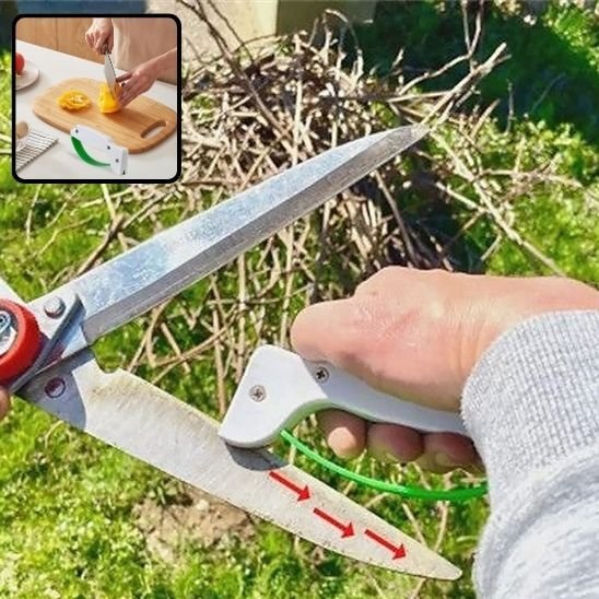 Aiguiseur couteau de poche léger et résistant, indispensable en cuisine et en randonnée