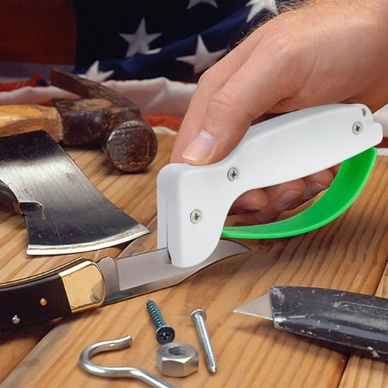 Aiguiseur couteau pocket ergonomique, prise en main sûre et affûtage rapide