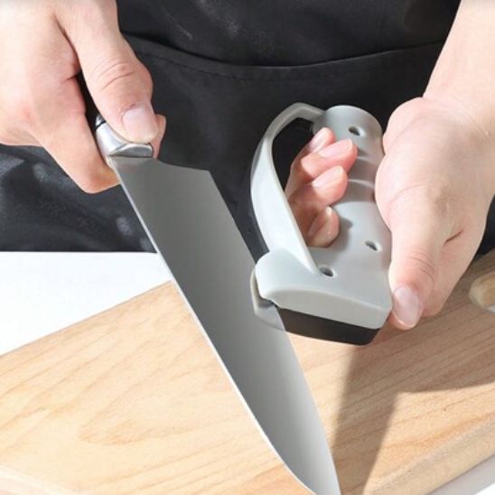 Aiguiseur portable multifonction, compatible lames droites et couteaux de chasse