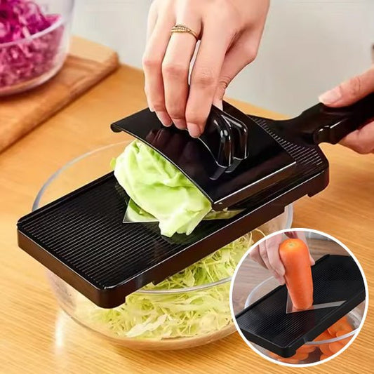 Coupe légumes mandoline en V - avec pince protège - doigts inclus - cuisinertelunchef