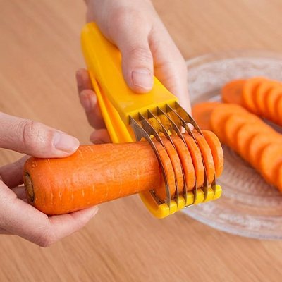 Coupe-Légumes Multifonction Rapide | Poignées Ergonomiques - Coupe-légumes - cuisinertelunchef