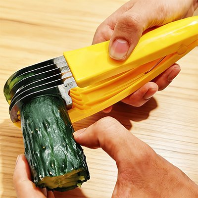 Coupe-Légumes Multifonction Rapide | Poignées Ergonomiques - Coupe-légumes - cuisinertelunchef
