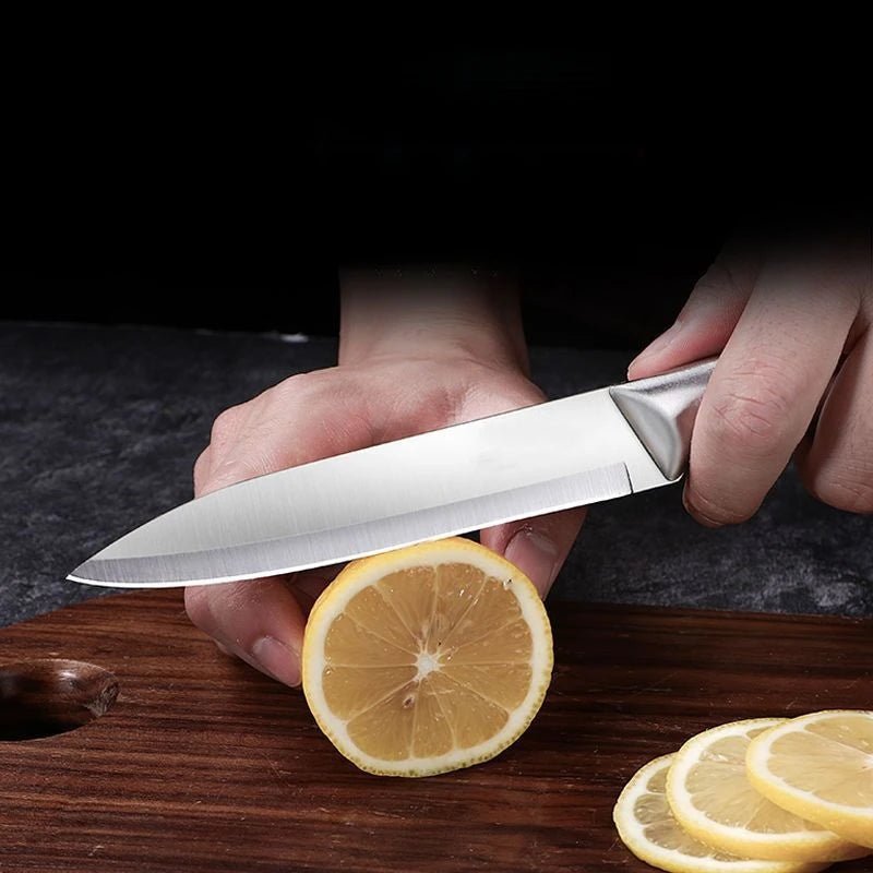 Couteau de Chef - tout acier inoxydable™ - cuisinertelunchef