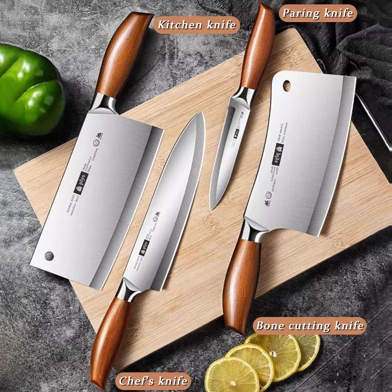 Set couteaux cuisine japonais professionnel, idéal chef amateur et cuisinier confirmé