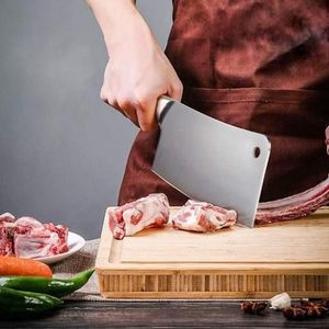 Couteau du chef lame forgée, acier inox haute dureté pour un tranchant longue durée