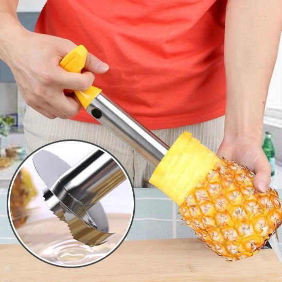 Coupe-ananas inox résistant, compatible lave-vaisselle pour entretien rapide et hygiène garantie