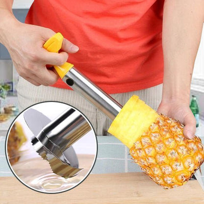 Coupe-ananas inox résistant, compatible lave-vaisselle pour entretien rapide et hygiène garantie