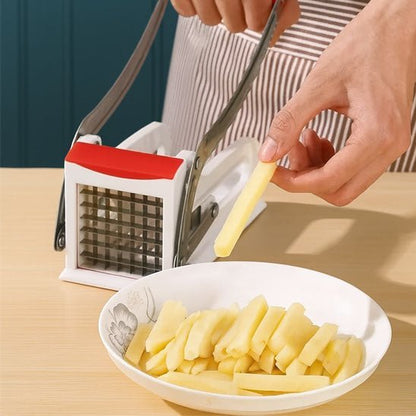 Coupe-frites ventouses antidérapantes puissantes, sécurité et stabilité pour chaque découpe