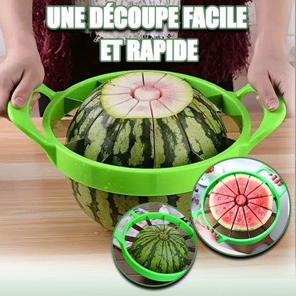 Couteau spécial pastèque professionnel, tranches nettes et régulières à chaque fois