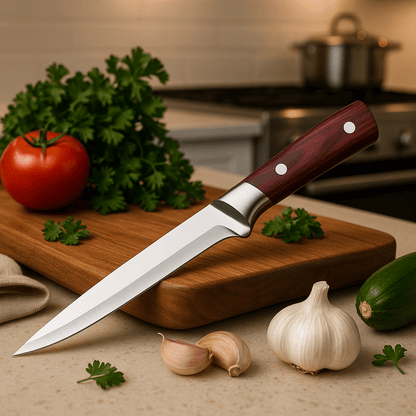 couteau en cuisine - désosseur avec gaine de protection™ - cuisinertelunchef