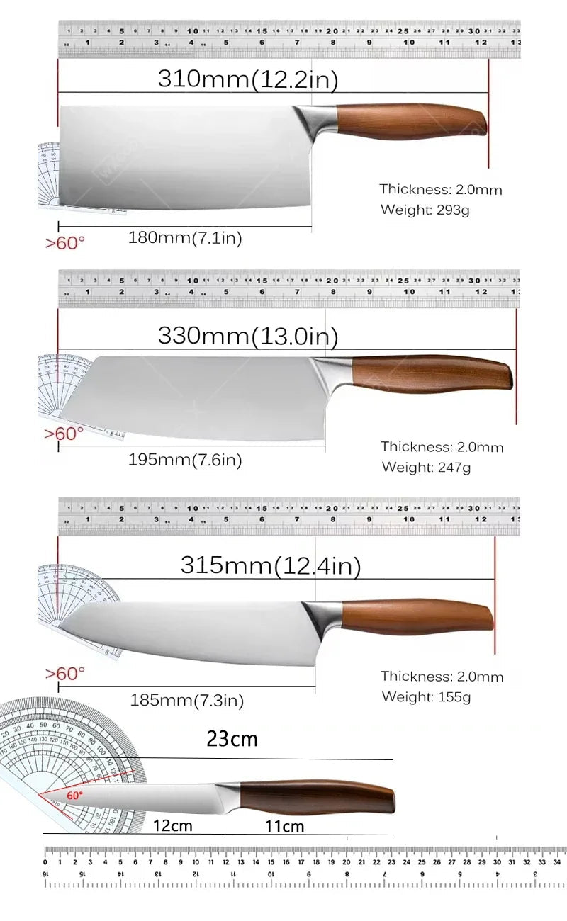 Santoku top chef, couteau japonais pour découpe précise et rapide