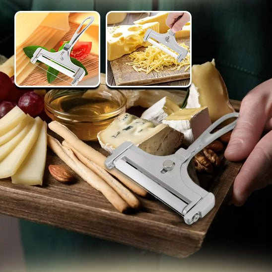 Couteau coupe-fromage professionnel, tranches régulières pour présentation soignée