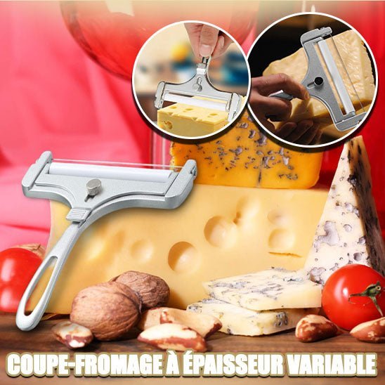 Couteau coupe-fromage polyvalent, idéal pour plateaux de fromages et apéritifs