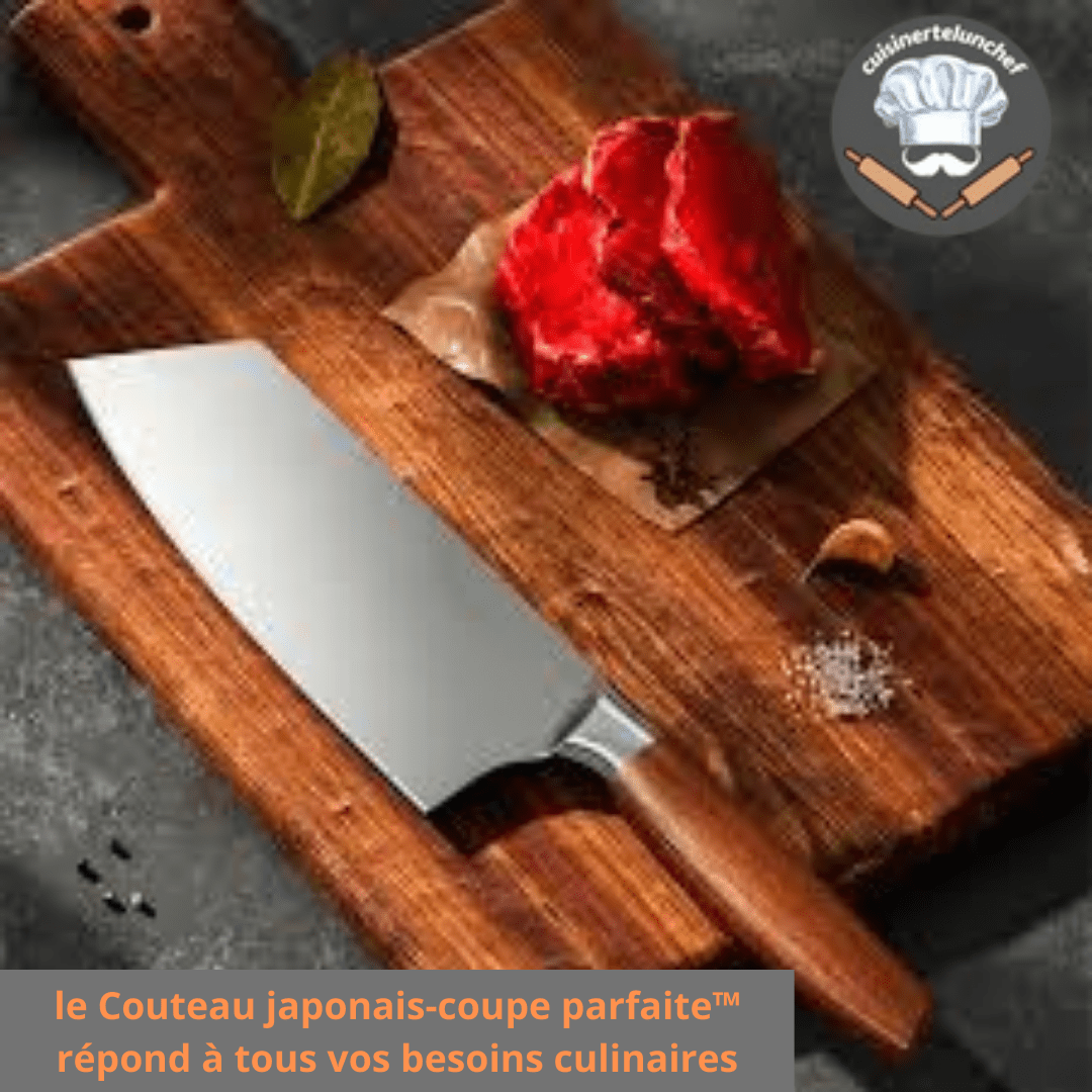 Couteau de cuisine coupe parfaite pour chaque préparation culinaire