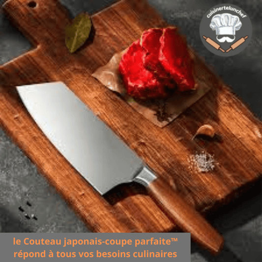 Couteau pour cuisiner |coupe parfaite™ - cuisinertelunchef