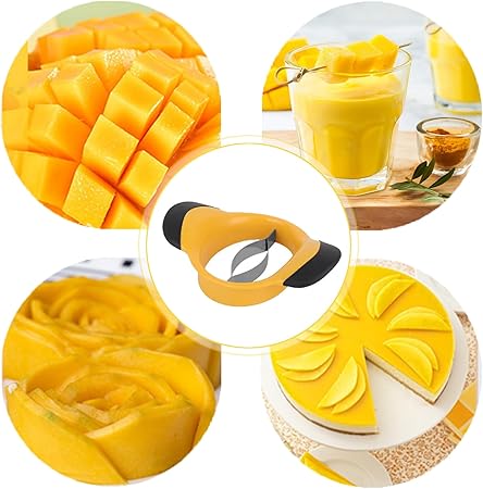 Couteau découpe mangue compact, rangement facile et indispensable pour amateurs de fruits exotiques