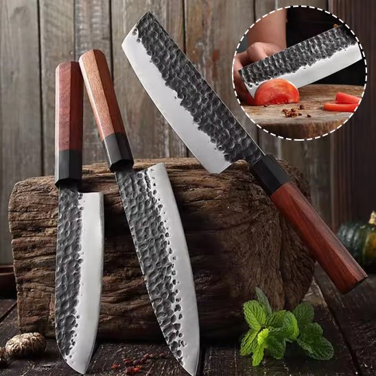 Couteau Santoku - Acier Gainé Couteau de Chef™ - cuisinertelunchef