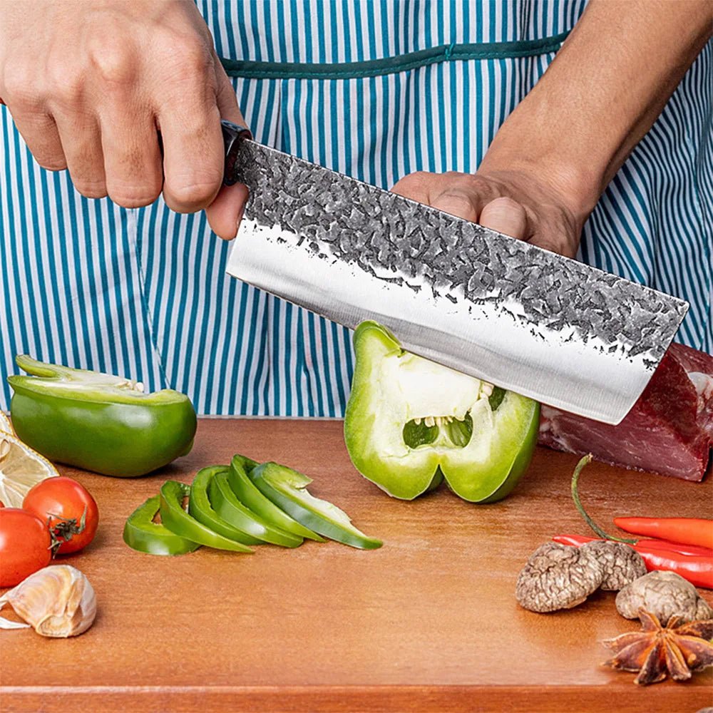 Couteau Santoku - Acier Gainé Couteau de Chef™ - cuisinertelunchef
