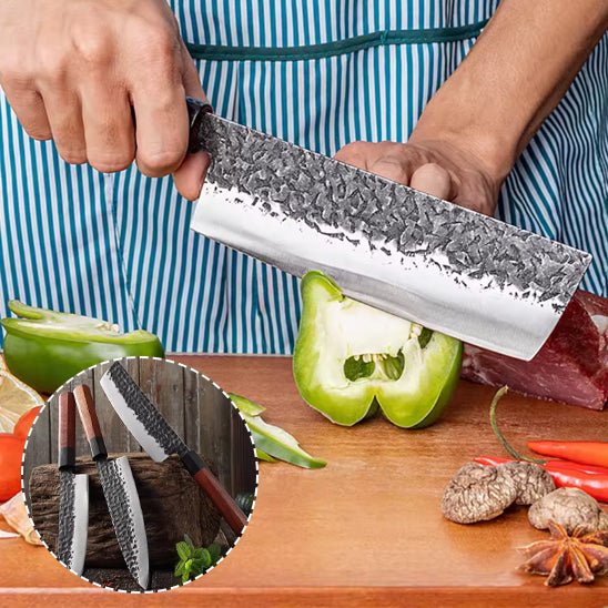 Couteau Santoku - Acier Gainé Couteau de Chef™ - cuisinertelunchef