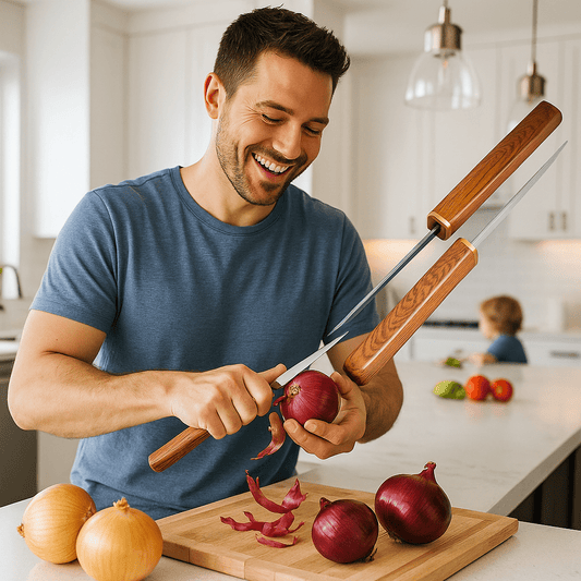 couteaux de cuisine - double lame™ - cuisinertelunchef