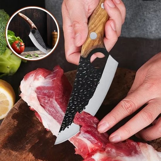 Couteaux japonais désosseur ergonomiques, prise en main sécurisée et confortable