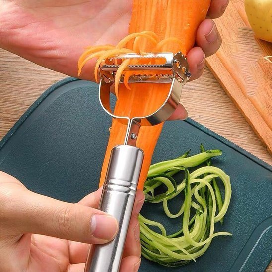Économe de Cuisine Facile | Simple, Rapide et Efficace - Économe & Éplucheur - cuisinertelunchef