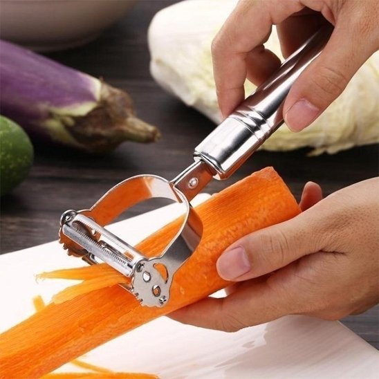 Économe de Cuisine Facile | Simple, Rapide et Efficace - Économe & Éplucheur - cuisinertelunchef