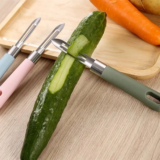 Économe de Précision | Lame Fine pour un Épluchage Parfait - Économe & Éplucheur - cuisinertelunchef