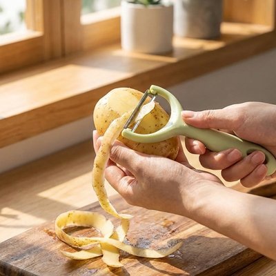 Économe Multifonction | Épluche, Tranche et Julienne - Économe & Éplucheur - cuisinertelunchef