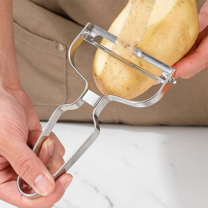 Économe Professionnel | Lame Inox Ultra-Précise - Économe & Éplucheur - cuisinertelunchef
