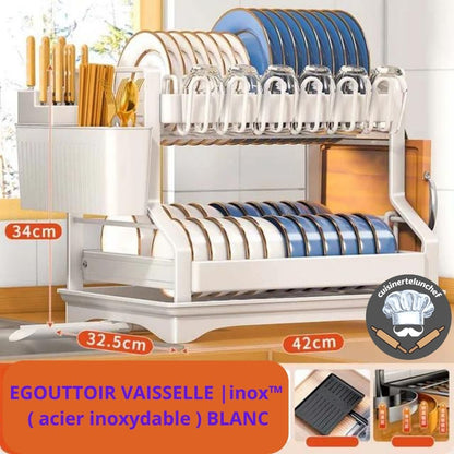 EGOUTTOIR VAISSELLE - solution™ - cuisinertelunchef