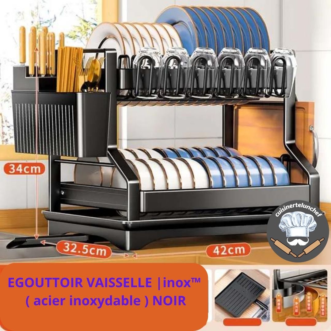 EGOUTTOIR VAISSELLE - solution™ - cuisinertelunchef