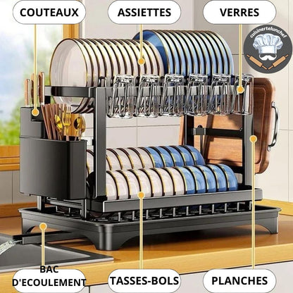 EGOUTTOIR VAISSELLE - solution™ - cuisinertelunchef