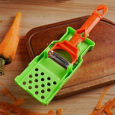 "Éplucheur à légumes ultra-efficace lame inox - cuisinertelunchef"