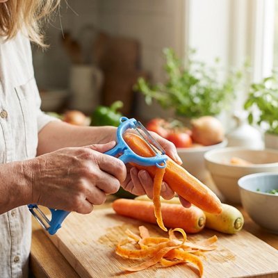 Éplucheur à légumes | Ultra-Efficace - Éplucheur - cuisinertelunchef