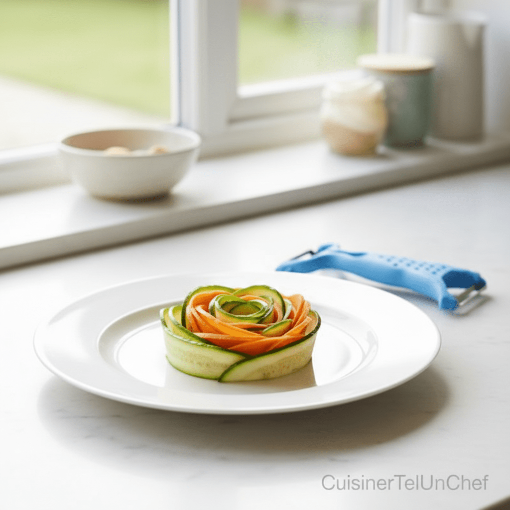 Éplucheur Légumes Professionnel | Lame Ergonomique - Éplucheur - cuisinertelunchef