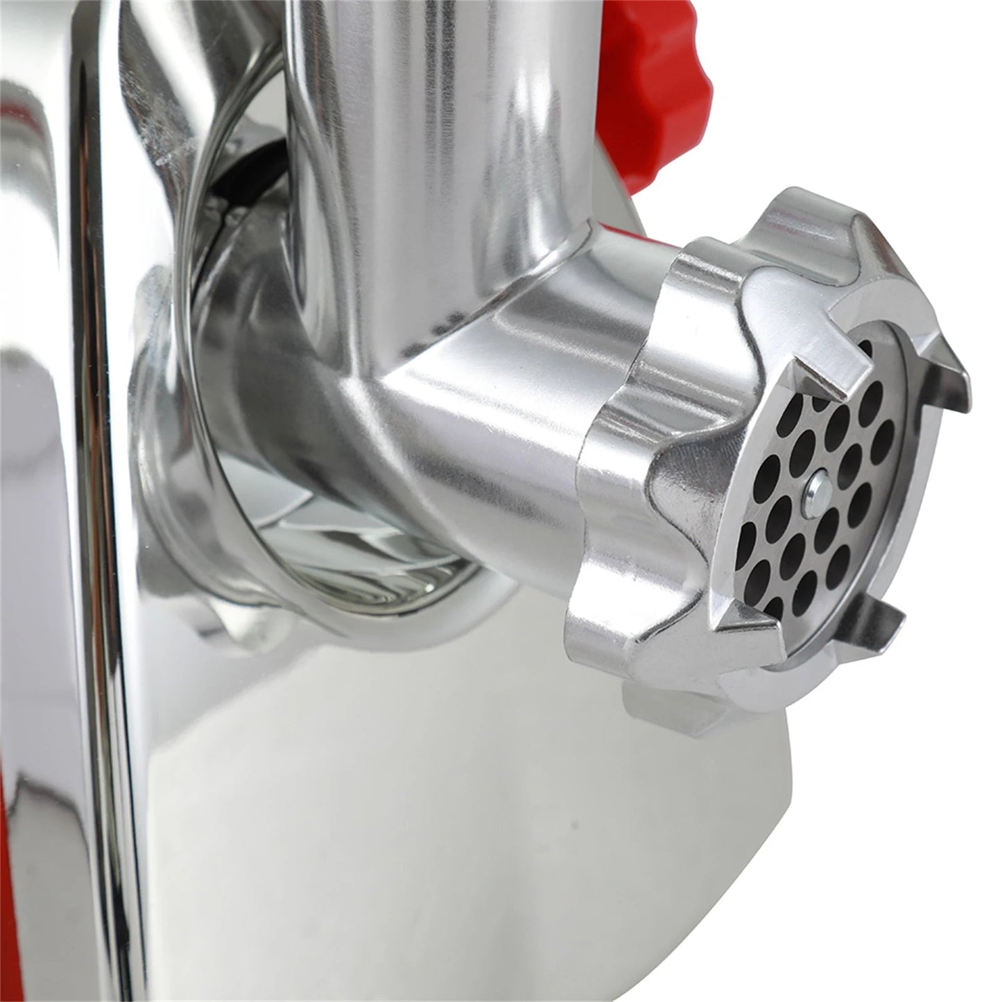 Hachoir a viande electrique rouge - cuisinertelunchef