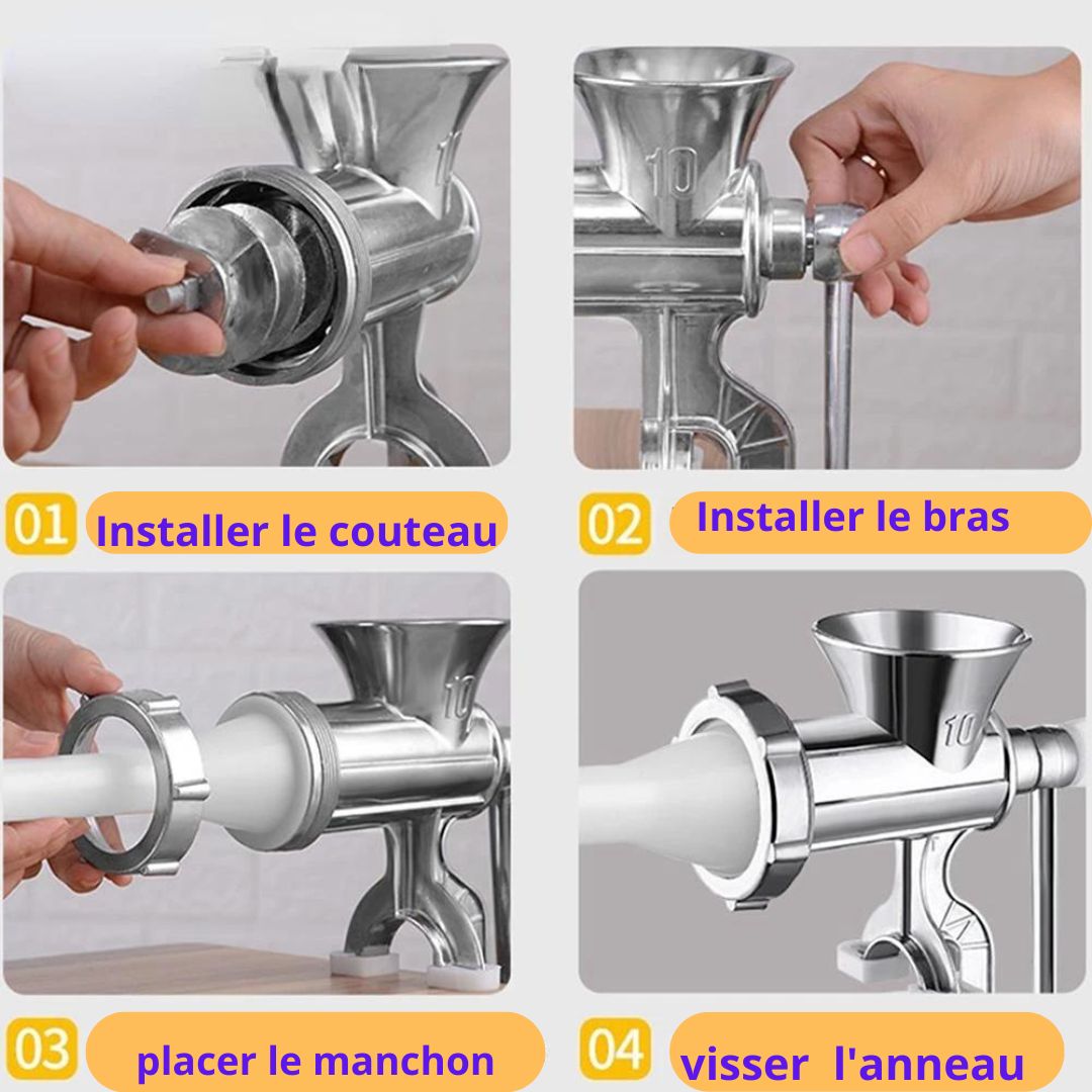 hachoir a viande | viandar - cuisinertelunchef