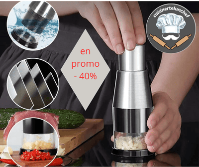 hachoir manuel |clic - clac - cuisinertelunchef