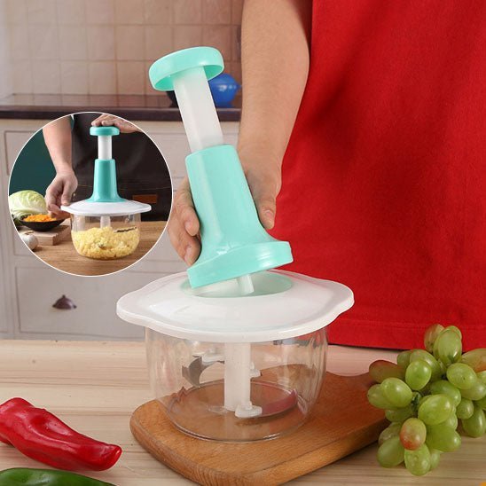 Hachoir manuel premium robuste, poignée ergonomique et prise en main confortable