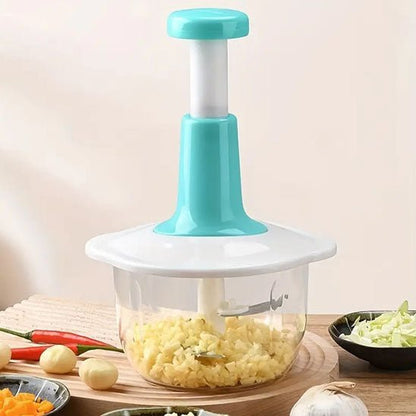 Hachoir manuel premium silencieux, idéal pour cuisines ouvertes et appartements